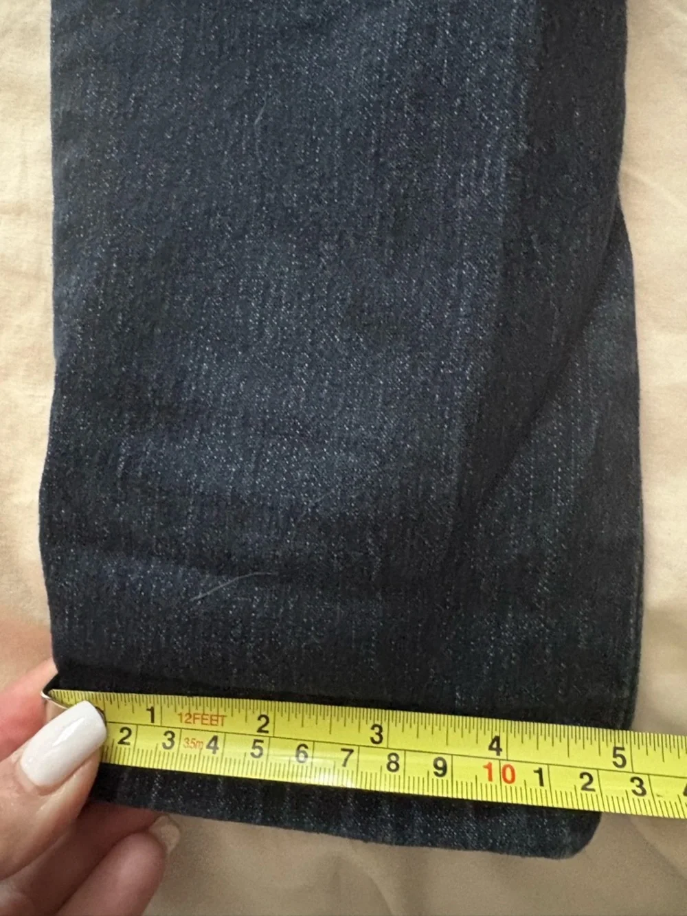 True Religion Slim Straight Dark Blue Women’s Jeans Sz 27 - Picture 5 of 6